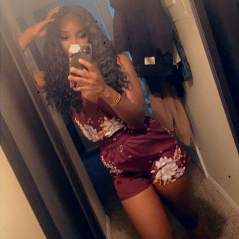 Romper |Floral Print| Extra small